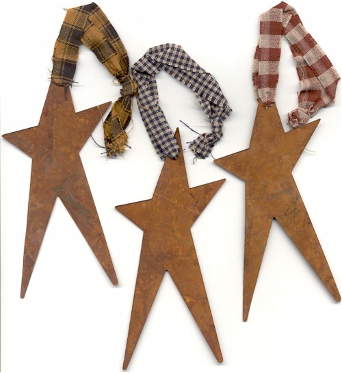 Rusty Stars Wholesale Rusty Metal Tin Barn Stars For House And